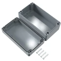 Rose Aluminium Standard Series Die Cast Aluminium Enclosure Grey Lid IP66 IK09 220 mm x 120 mm x 220 mm 01122209