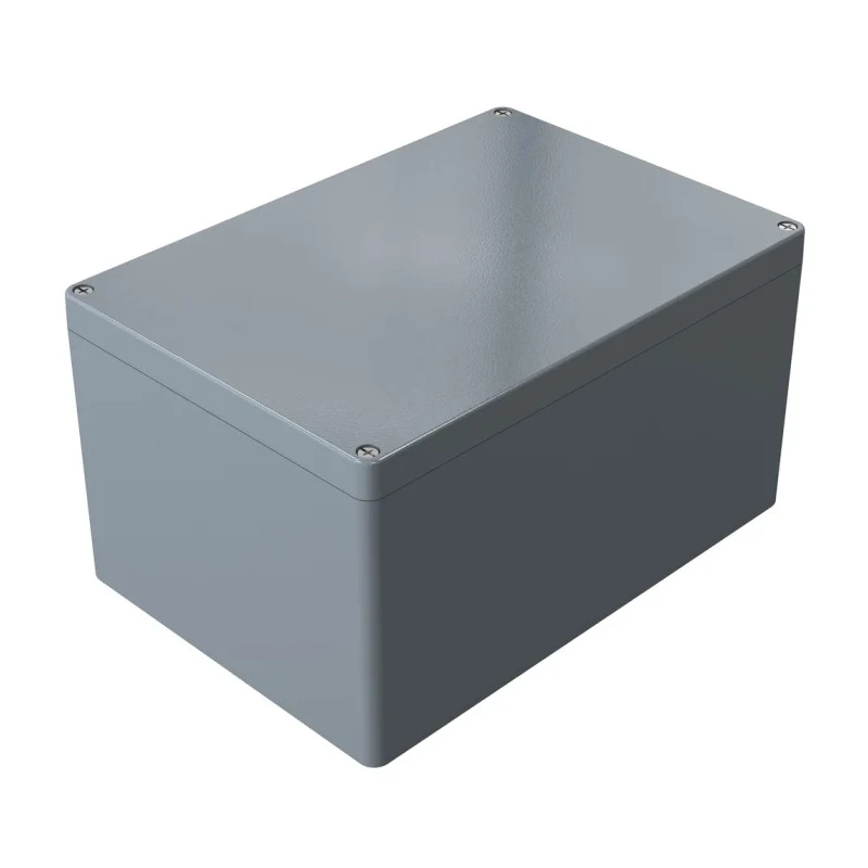 Rose Aluminium Standard Series Die Cast Aluminium Enclosure Grey Lid IP66 IK09 330mm x 230mm x 330mm 01233318