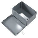Rose Aluminium Standard Series Die Cast Aluminium Enclosure Grey Lid IP66 IK09 330mm x 230mm x 330mm 01233318
