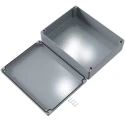 Rose Aluminium Standard Series Grey Grey Lid Die Cast Aluminium Enclosure IP66 IK09 400 mm x 310 mm x 400 mm 01314011