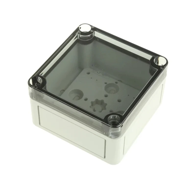 Spelsberg TK PS Series Grey Transparent Lid Polystyrene Enclosure IP66 IK07 57 mm x 94 mm x 94 mm 