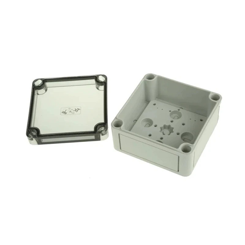 Spelsberg TK PS Series Grey Transparent Lid Polystyrene Enclosure IP66 IK07 57 mm x 94 mm x 94 mm 