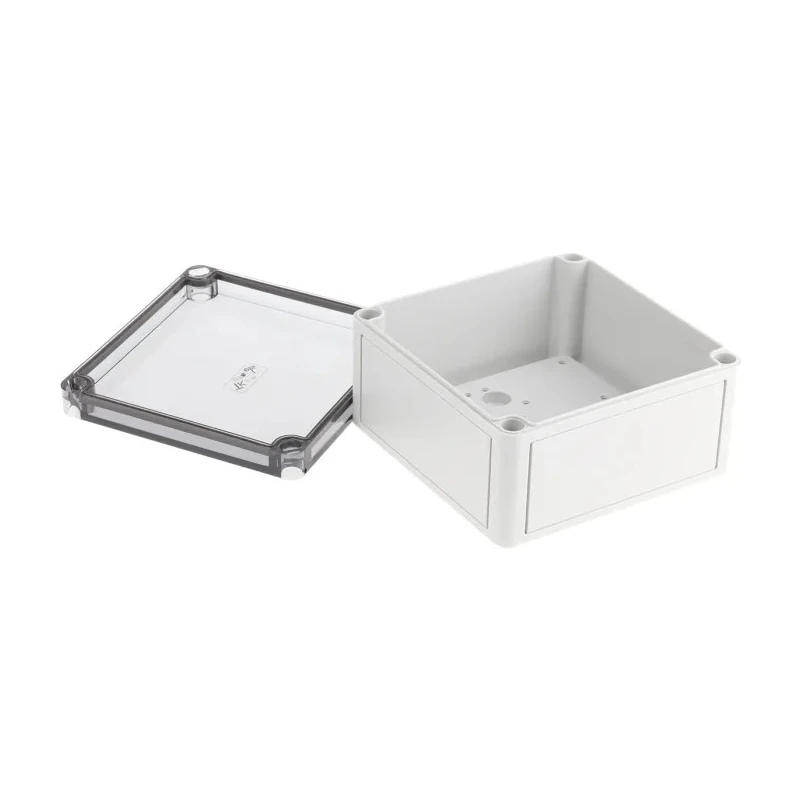 Spelsberg TK PS Series Grey Transparent Lid Polystyrene Enclosure IP66 IK07 75 mm x 130 mm x 130 mm 