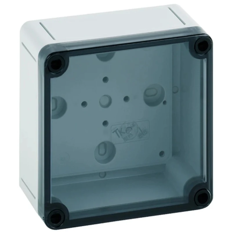 Spelsberg TK PS Series Grey Transparent Lid Polystyrene Enclosure IP66 IK07 66 mm x 110 mm x 110 mm 