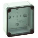 Spelsberg TK PS Series Grey Transparent Lid Polystyrene Enclosure IP66 IK07 66 mm x 110 mm x 110 mm 