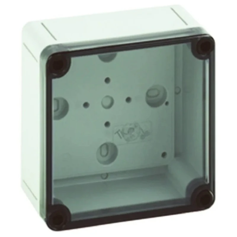 Spelsberg TK PS Series Grey Transparent Lid Polystyrene Enclosure IP66 IK07 66 mm x 110 mm x 110 mm 