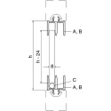 Bosch Rexroth Polyvinyl Chloride Door Profile MGE 10 mm Slot 3842555260