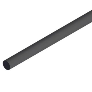 Bosch Rexroth Black Door Profile, 2 m Length x 8 mm Diameter Polyoxymethylene Round Glide Rod 3842516694