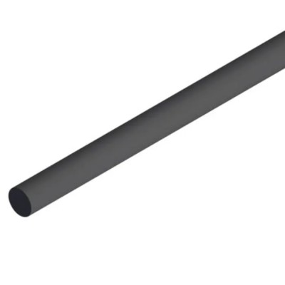 Bosch Rexroth Black Door Profile, 2 m Length x 8 mm Diameter Polyoxymethylene Round Glide Rod 3842516694