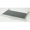 RS PRO Steel Server Rack Drawer Grey, 1 U, 483 mm x 400 mm 223-758