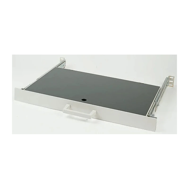 RS PRO Steel Server Rack Drawer Grey, 1 U, 483 mm x 400 mm 223-758