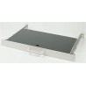 RS PRO Steel Server Rack Drawer Grey, 1 U, 483 mm x 400 mm 223-758