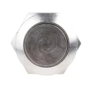 APEM AV Series Push Button Switch, Latching Operation, Silver Actuator, 19.2 mm Cutout, IP65, 2A Contact Current AV09100EA200