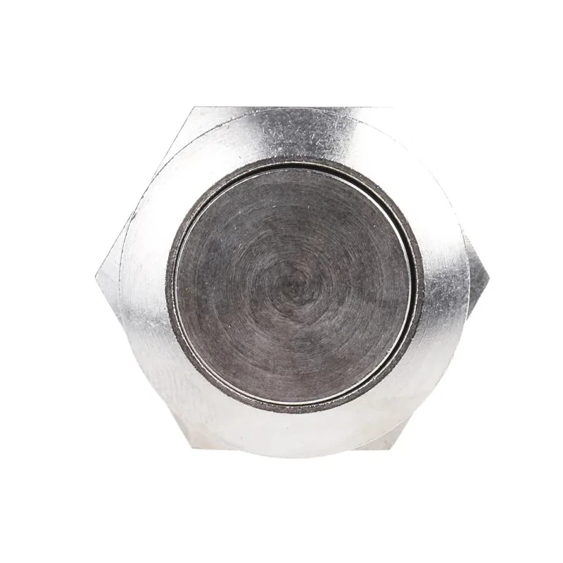 APEM AV Series Push Button Switch, Latching Operation, Silver Actuator, 19.2 mm Cutout, IP65, 2A Contact Current AV09100EA200