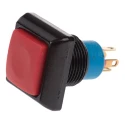 APEM IP Series Push Button Switch Momentary, Panel Mount, 12.9 mm Cutout, SPDT, IP67, 24 V dc IPC5SAD6