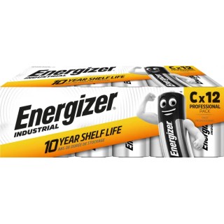 Energizer Energiser Industrial Zinc Manganese Dioxide C Battery 1.5 V 8.35 Ah 7638900361070