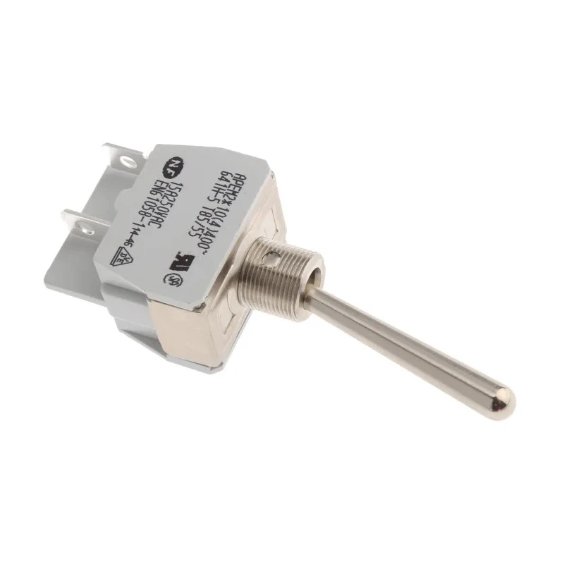 APEM Industrial Toggle Switch Panel Mount On-Off DPDT Solder Terminal 24 V dc 250 V ac 641H/2-5
