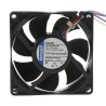 ebm-papst 8450 Series Axial Fan, 12V DC, 82 m³/h Airflow, 3.6 W Power, 0.12 A Max Current, IP20, 80 x 80 x 25.4 mm 8452/2HHP