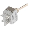 APEM Industrial Toggle Switch Panel Mount On-Off DPDT Solder Terminal 24 V dc 250 V ac 641H/2-5