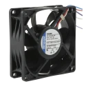 ebm-papst 8450 Series Axial Fan, 12V DC, 82 m³/h Airflow, 3.6 W Power, 0.12 A Max Current, IP20, 80 x 80 x 25.4 mm 8452/2HHP
