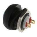 APEM IS Series Push Button Switch Momentary Operation Screw Mount SPST IP67 50V dc 125V ac ISR3SAD100