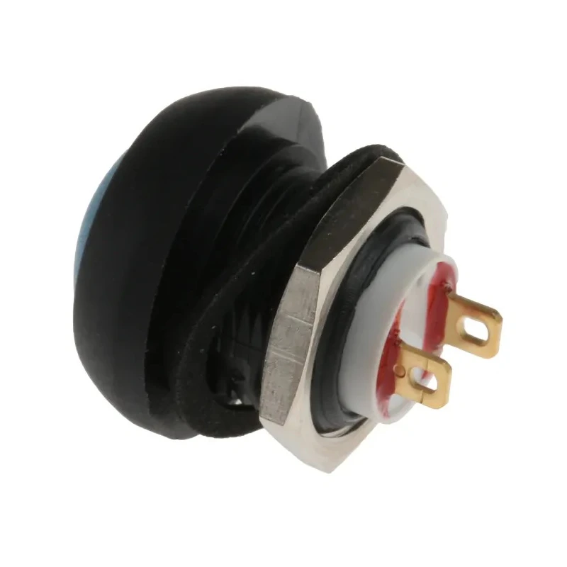 APEM IS Series Push Button Switch Momentary Operation Screw Mount SPST IP67 50V dc 125V ac ISR3SAD100