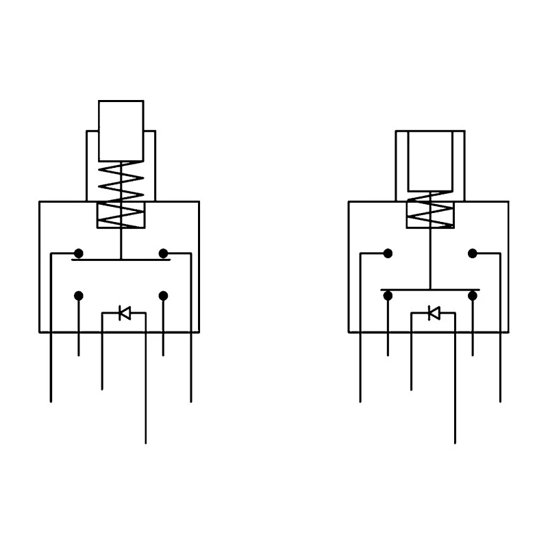 APEM AV Series Illuminated Push Button Switch Latching 19.2 mm Cutout Blue LED IP65 48 V dc 250 V ac AV091L1EA240K