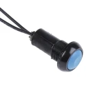 APEM IP Series Sealed Momentary Push Button Switch, Panel Mount, 13.6 mm Cutout, SPST, Dome Actuator, Blue, Green IPR3FAD1