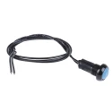 APEM IP Series Sealed Momentary Push Button Switch, Panel Mount, 13.6 mm Cutout, SPST, Dome Actuator, Blue, Green IPR3FAD1