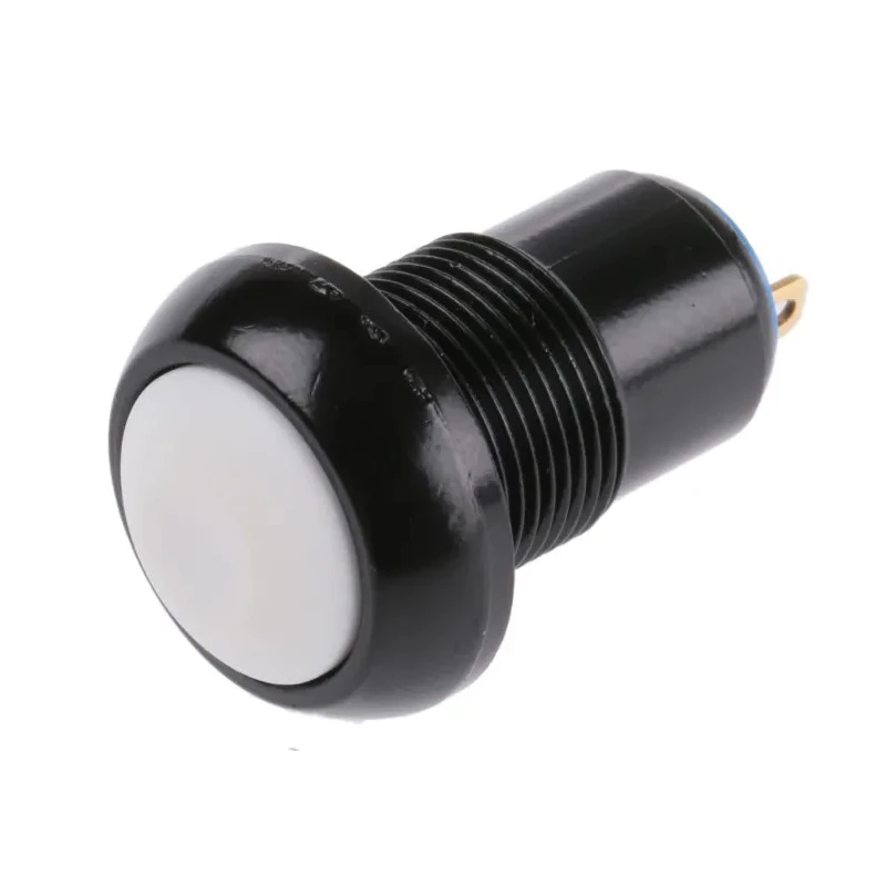 APEM Push Button Switch, Latching, Panel Mount, 13.6 mm Cutout, SPST Contact, IP67 Rated, 28 V DC, Model IPR1SAD7/1