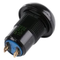 APEM Push Button Switch, Latching, Panel Mount, 13.6 mm Cutout, SPST Contact, IP67 Rated, 28 V DC, Model IPR1SAD7/1