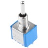 APEM Toggle Switch Panel Mount On-Off-On DPDT 4A 30V DC 250V AC Brass Actuator 5647A