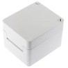 RS PRO Glass Reinforced Plastic Wall Box IP66, 100 mm x 120 mm x 140 mm IP66