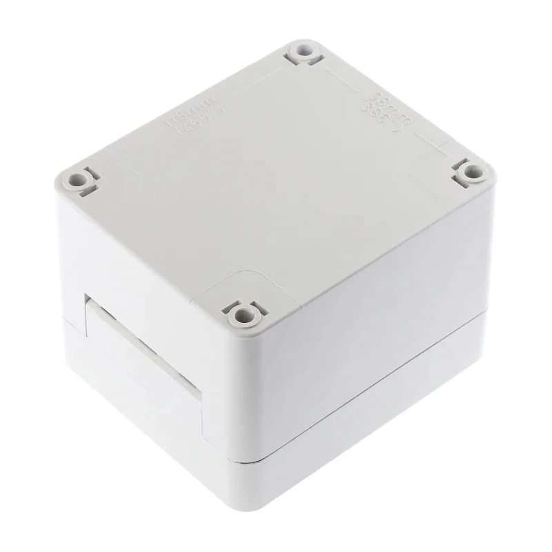 RS PRO Glass Reinforced Plastic Wall Box IP66, 100 mm x 120 mm x 140 mm IP66