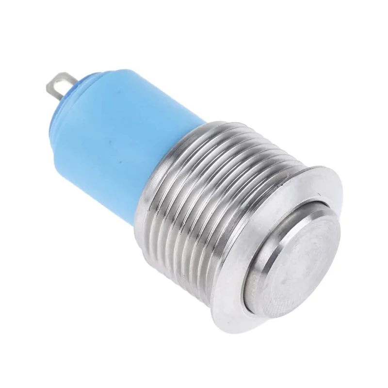 APEM AV Series Push Button Switch, Latching, SPST, 16.2 mm Cutout, IP65, 24 V DC AV0611A240K