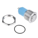 APEM AV Series Push Button Switch, Latching, SPST, 16.2 mm Cutout, IP65, 24 V DC AV0611A240K