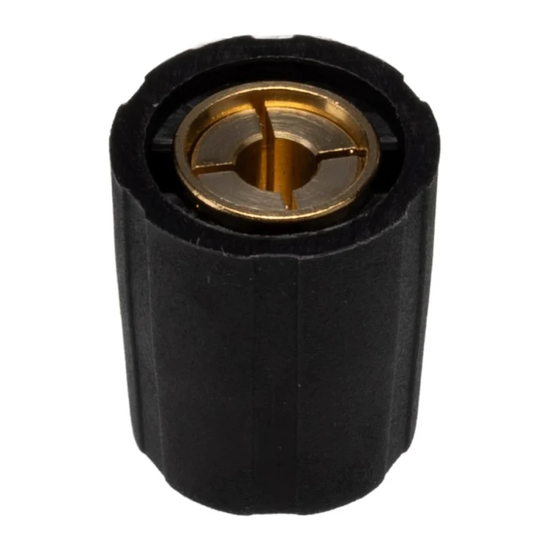 Sifam 11.5 mm Knob Diameter Black Nylon Potentiometer Knob for 3.2 mm Shaft Circular S110125-BLK