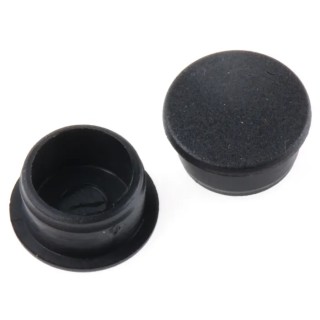 Sifam Black Nylon Potentiometer Knob Cap 11.5 mm Knob Diameter for 6 mm Axial Shaft C110-BLK