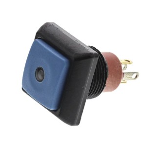 APEM IP Series Illuminated Push Button Switch, Momentary, Panel Mount, 12 mm Cutout, SPST, Red LED, IP67, 50 V IPC3SAD1LOS