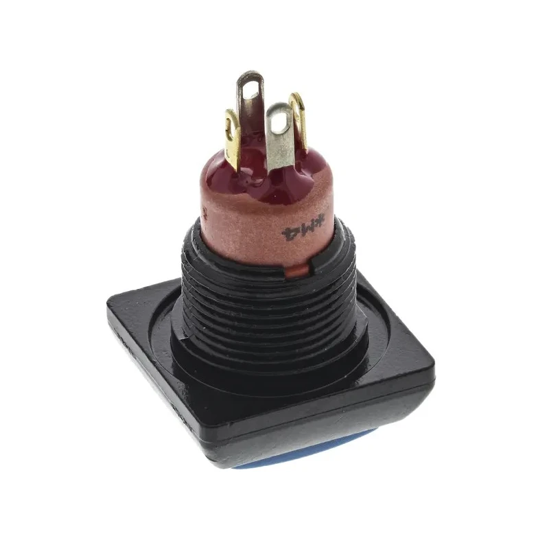 APEM IP Series Illuminated Push Button Switch, Momentary, Panel Mount, 12 mm Cutout, SPST, Red LED, IP67, 50 V IPC3SAD1LOS