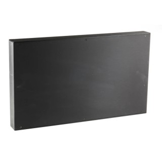 RS PRO Black Anodised Aluminium Instrument Case 442 mm Length x 254 mm Width x 45 mm Height 226-117