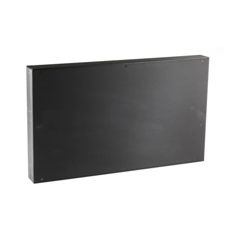 RS PRO Black Anodised Aluminium Instrument Case 442 mm Length x 254 mm Width x 45 mm Height 226-117