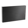 RS PRO Black Anodised Aluminium Instrument Case 442 mm Length x 254 mm Width x 45 mm Height 226-117