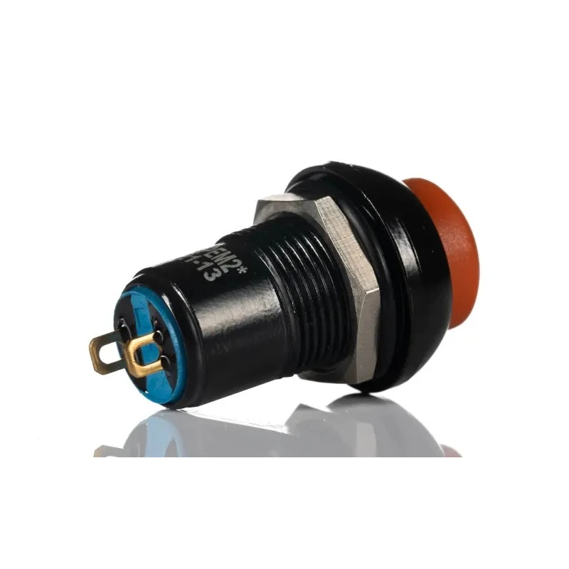 APEM IP Series Push Button Switch Latching Panel Mount 12.9 mm Cutout IP67 IPR1SAD9104