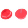 Sifam Red Nylon Potentiometer Knob Cap 21.5 mm Diameter for 6 mm Axial Shaft C211-RED