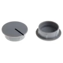Sifam Potentiometer Knob Cap Grey Nylon 21.5 mm Diameter for 6 mm Axial Shaft C211-GRY