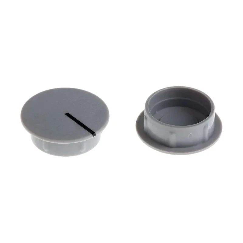Sifam Potentiometer Knob Cap Grey Nylon 21.5 mm Diameter for 6 mm Axial Shaft C211-GRY