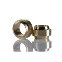 Norgren Brass Straight Compression Push-in Pipe Fitting Female BSPP G 1/4, 8 mm Push-in 220020400