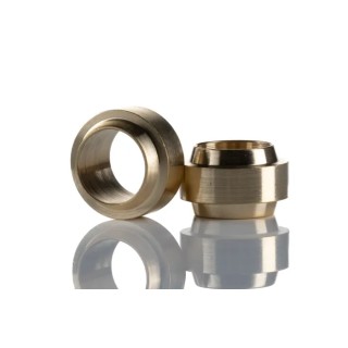 Norgren Brass Straight Compression Push-in Pipe Fitting Female BSPP G 1/4, 8 mm Push-in 220020400