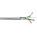 Multimedia Connect MMC Cat6 Shielded Screened Ethernet Cable, Grey PVC Jacket, 100 m Length 